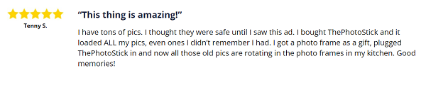 Customer Reviews for Photostick Mobile